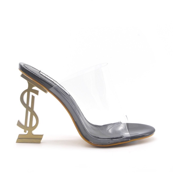 Clear money heels - Picture 2 of 2